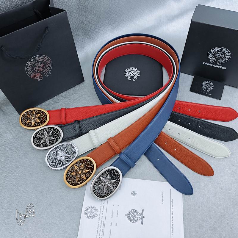 Chrome Hearts belt 38mmX90-125cm lb29